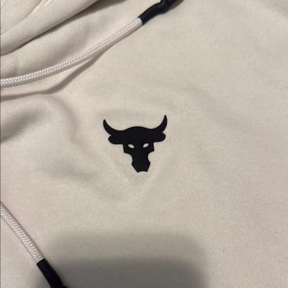 Under Armour project rock cropped hoodie size XL - Picture 3 of 5